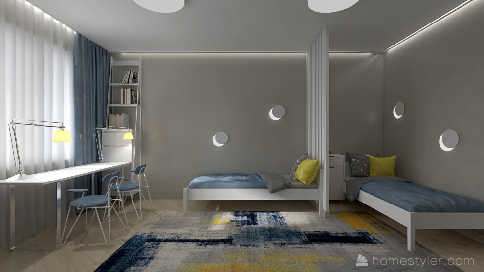 Детская для мальчиков в современном стиле