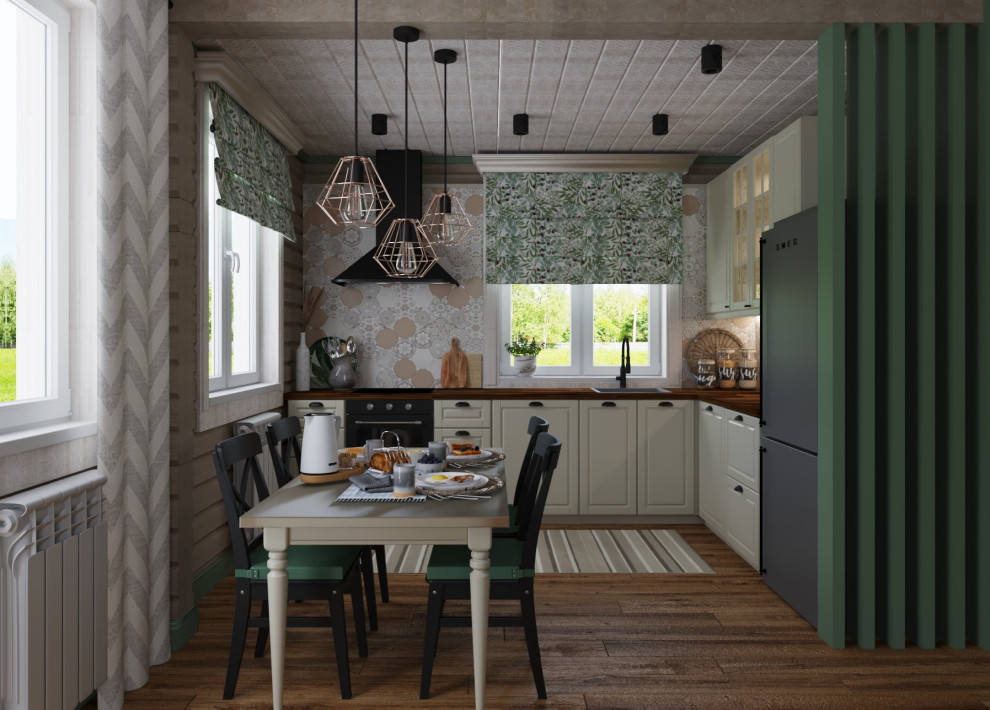 Дом из бруса.