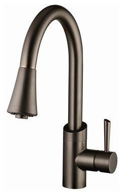 Belle Foret Pull-Out Kitchen Faucet, Oil Rubbed Bronze (BF406ORB)