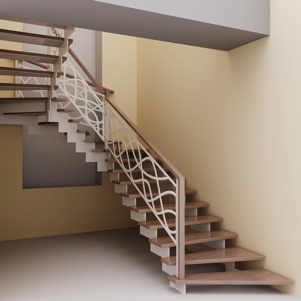 Проект лестницы для согласования с заказчиком.