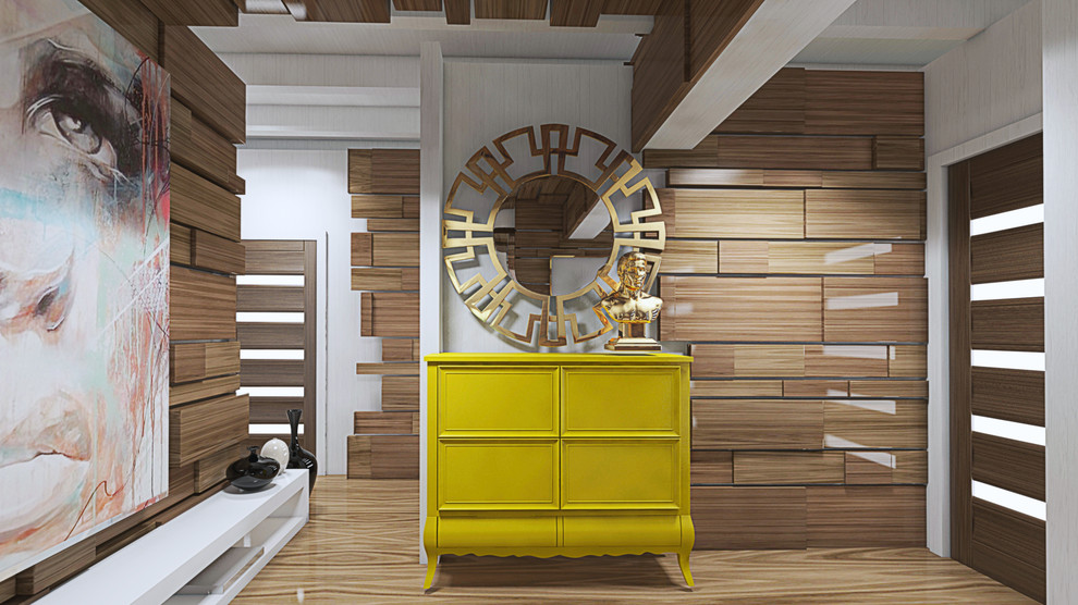 Интерьер чпстного дома поп-арт