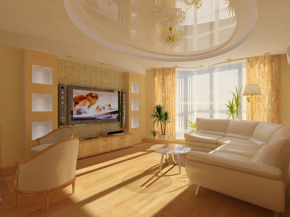 Дизайн 3-х комнатной квартиры Краснодар гостиная