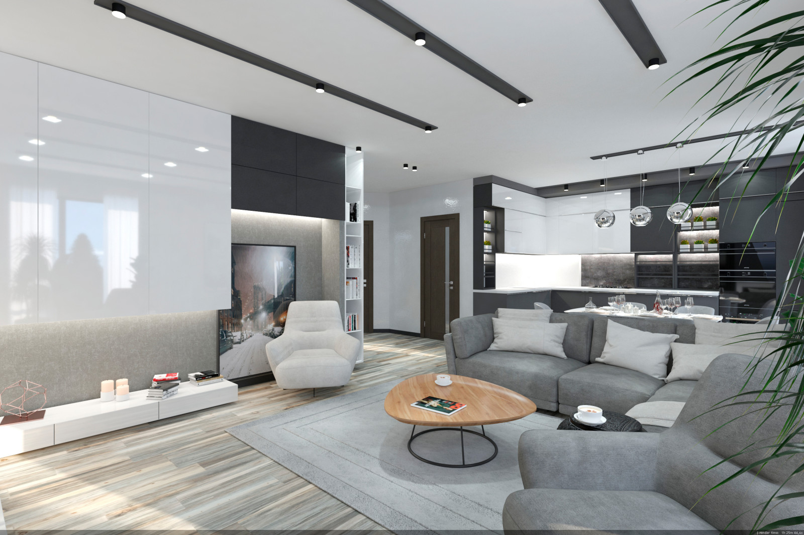 Такой интерьер дома в КП Дон