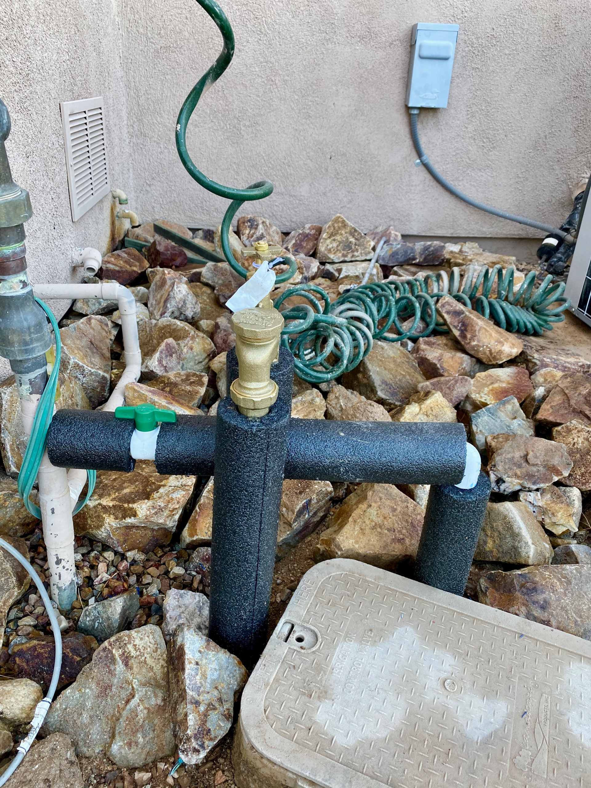 Irrigation replace and install