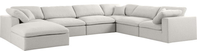 down blend sectional sofa