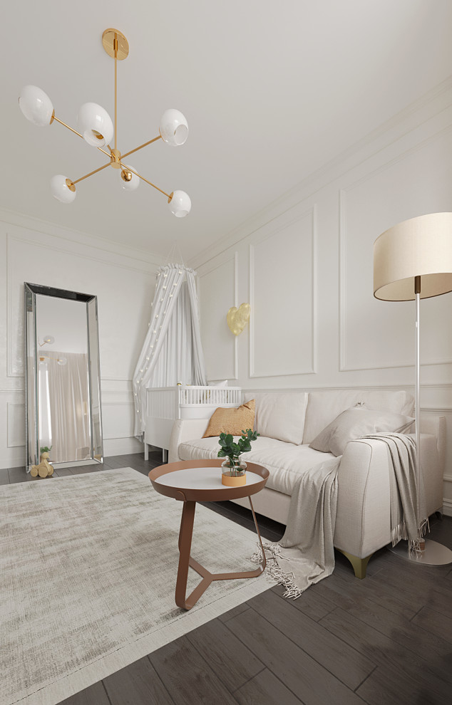 Трехкомнатная квартира в спокойных тонах