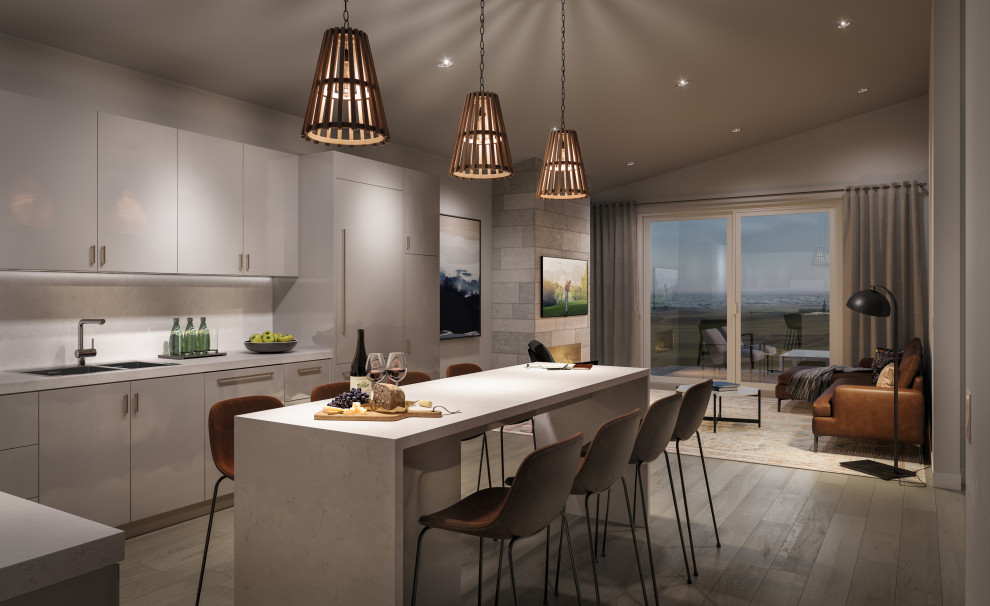 Hillside Cottage with view of the Golf Course and the Ocean