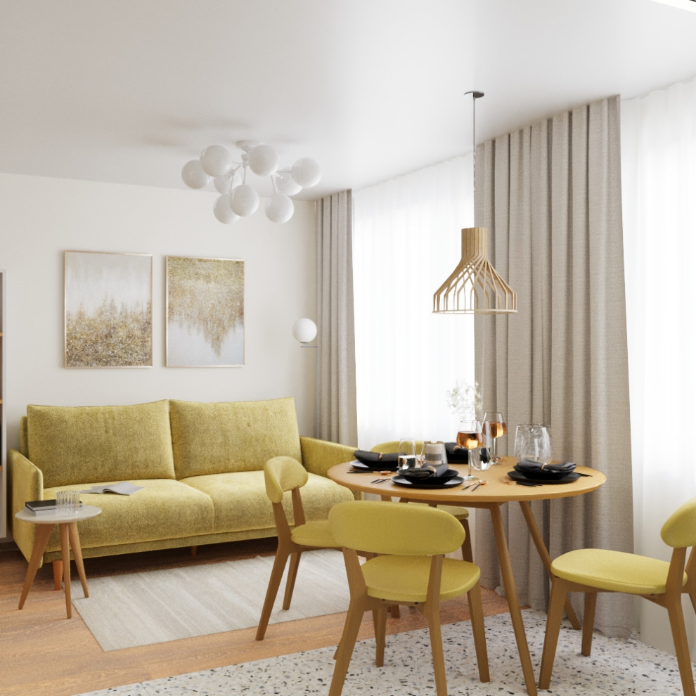 Дизайн проект в квартире с ремонтом от застройщика