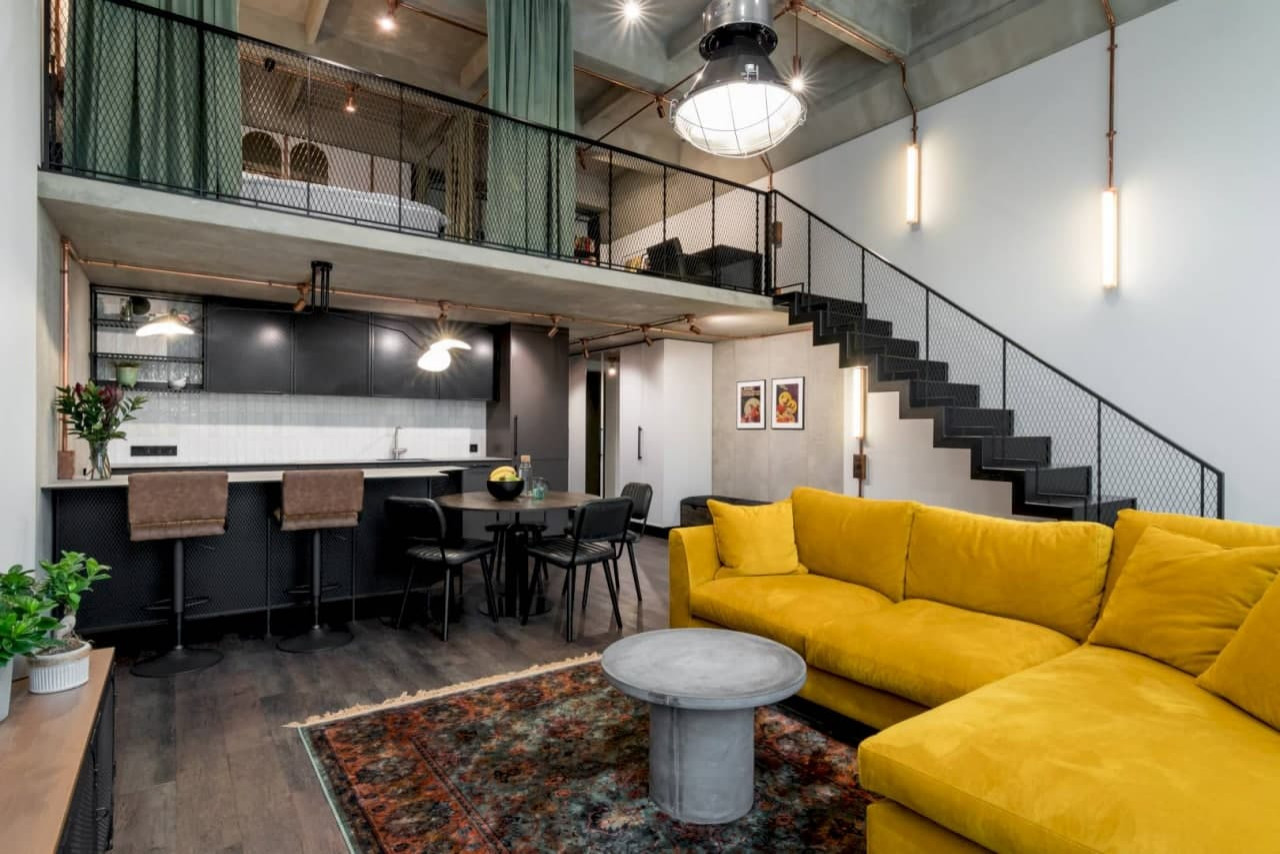 Дизайн-проект интерьера квартиры-студии