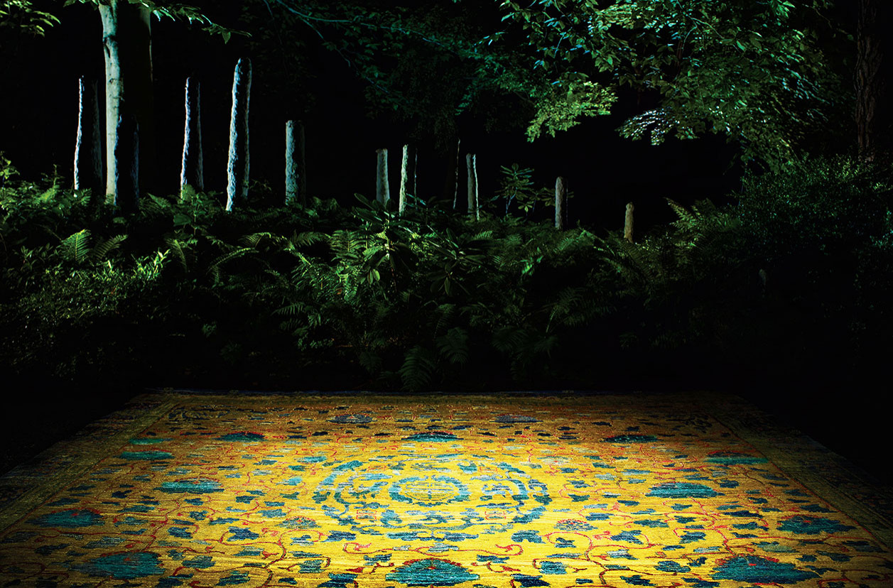 Съемки ковров