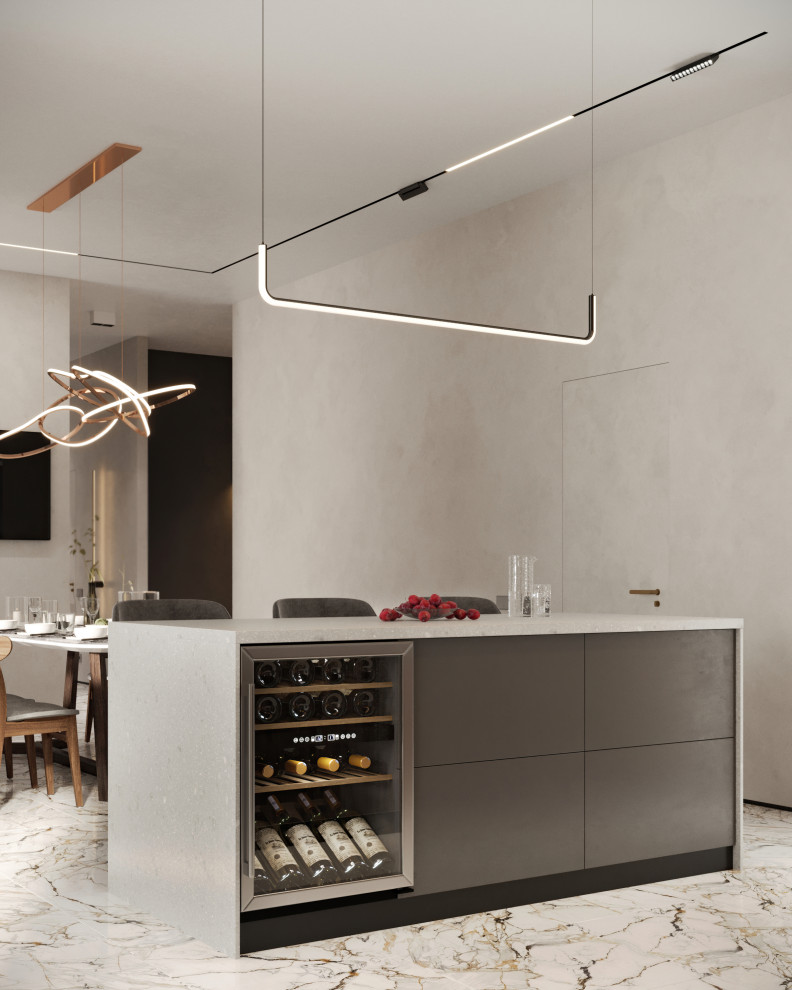 Загородный дом, минималистичный и строгий