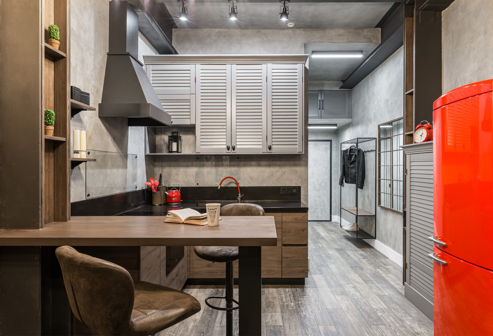 Съёмка интерьера студии в Москве по проекту Оксаны Паршуковой