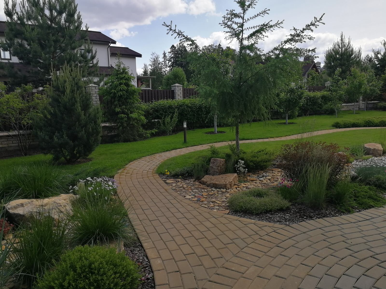 Благоустройство участка 19 соток. Реализация.