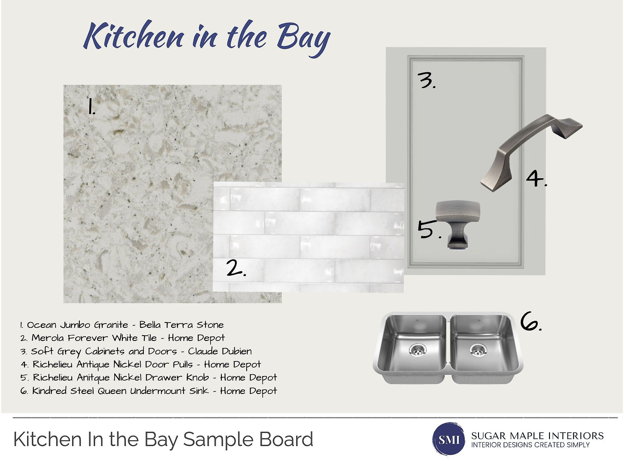 Kitchen Sample Board