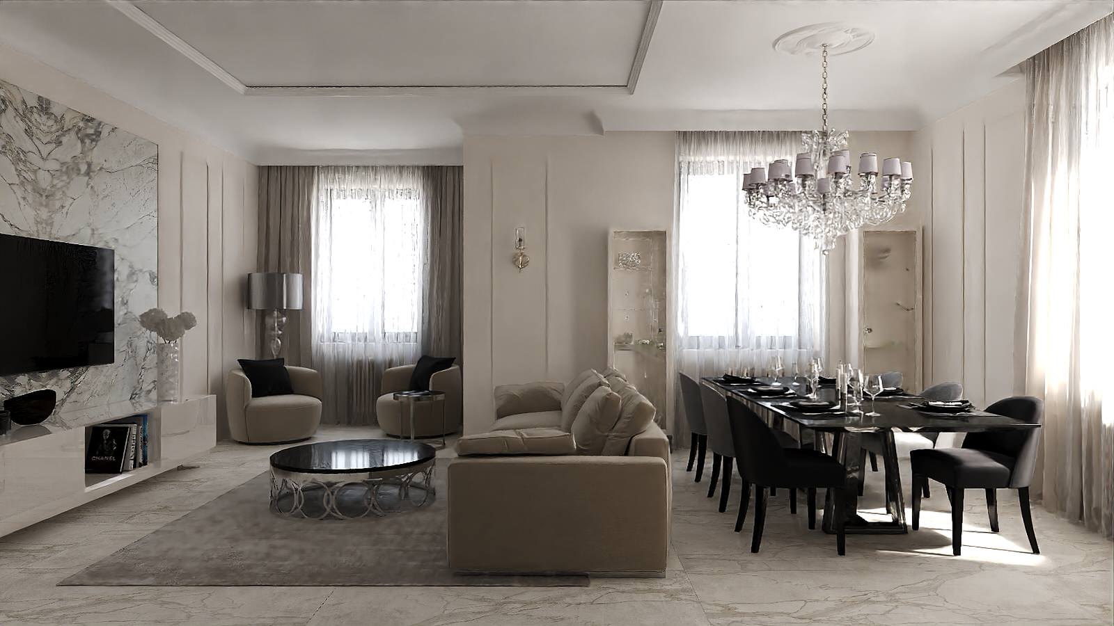 Дизайн интерьера квартиры