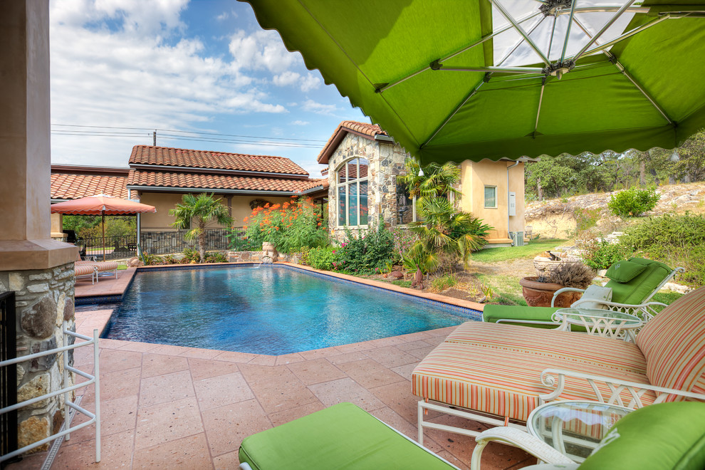 Mexican Influenced Home Near Austin, Texas