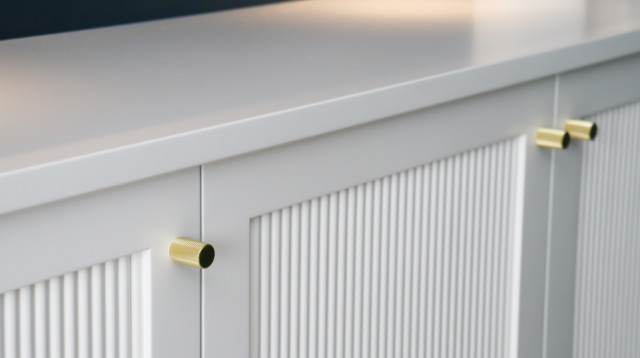 Reeded Alcove Units moderne-dagligstue
