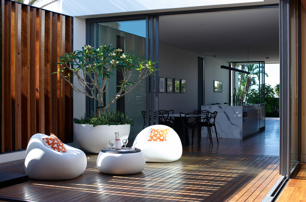 Example of a trendy home design design in Sydney