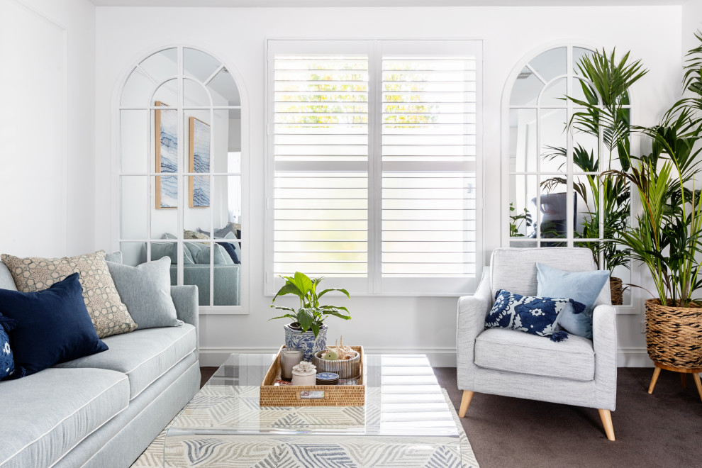 Design ideas for a living room in Melbourne.