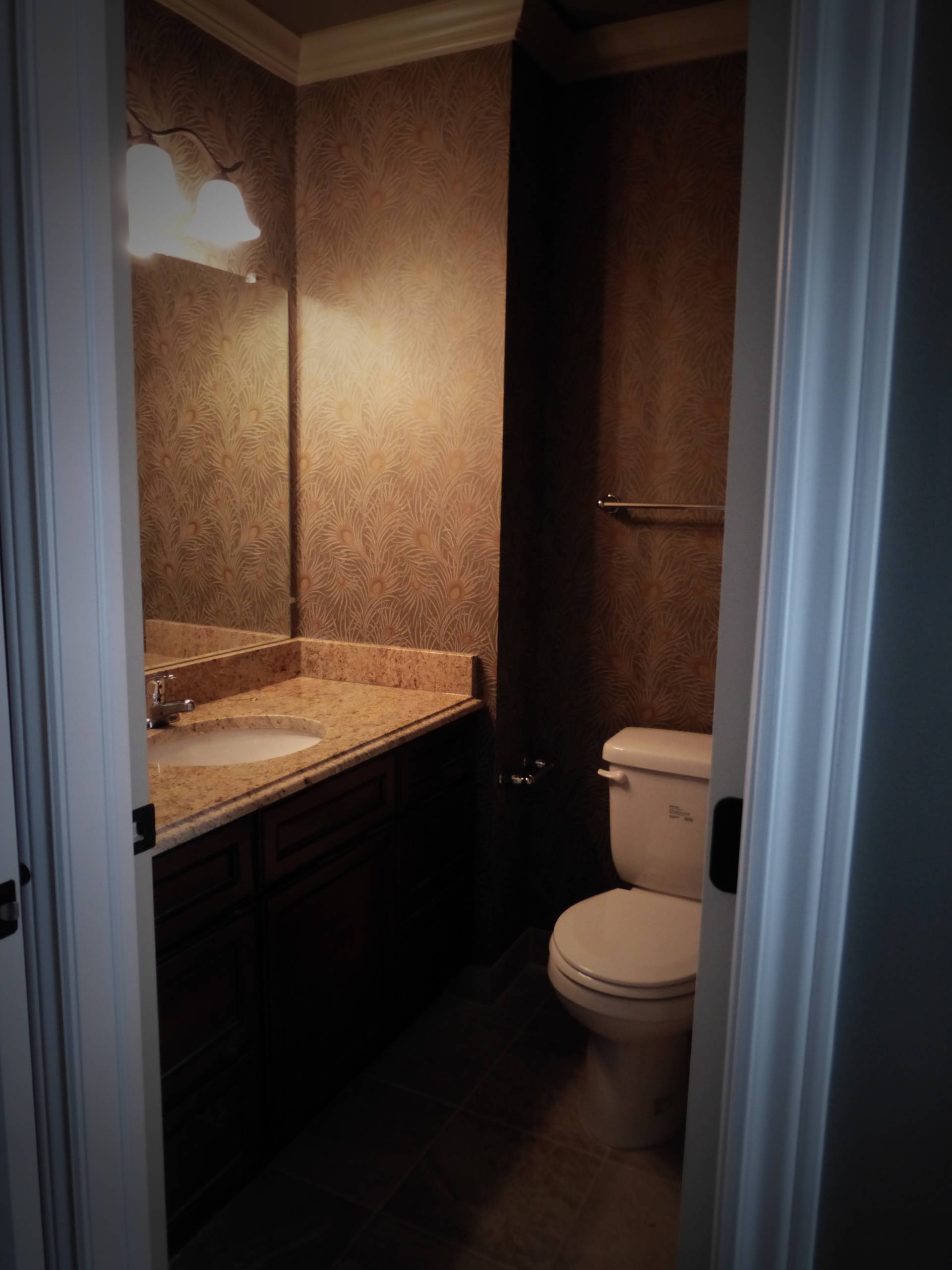 Wallpaper Install: Guenther-Adrian Model Home