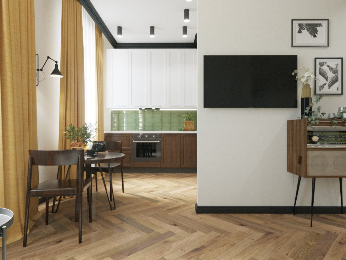 Интерьер Сталинки г. Новосибирск