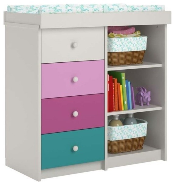 Ameriwood Ameriwood Cosco Kaleidoscope Changing Table ...