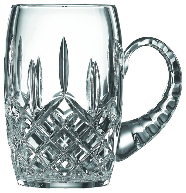 Galway Crystal Longofd Beer Tankard Traditional Beer Glasses by
