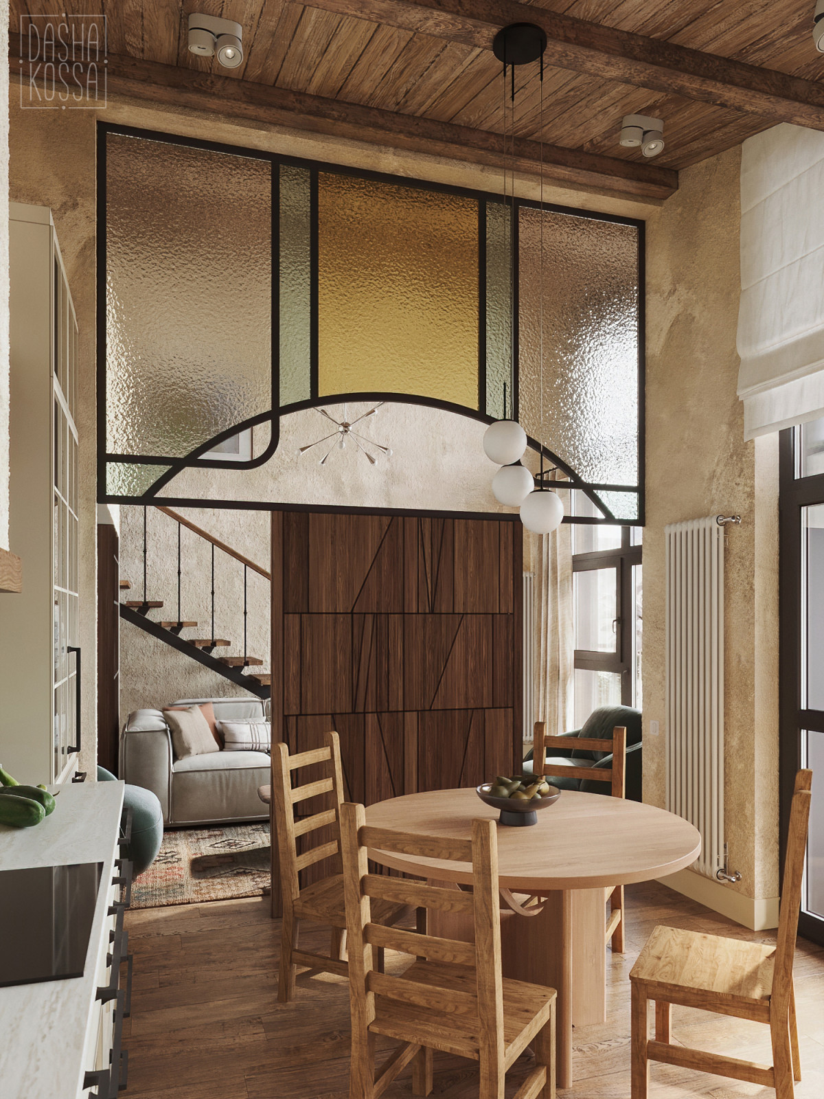 Fairy Wood. Двухуровневая квартира.