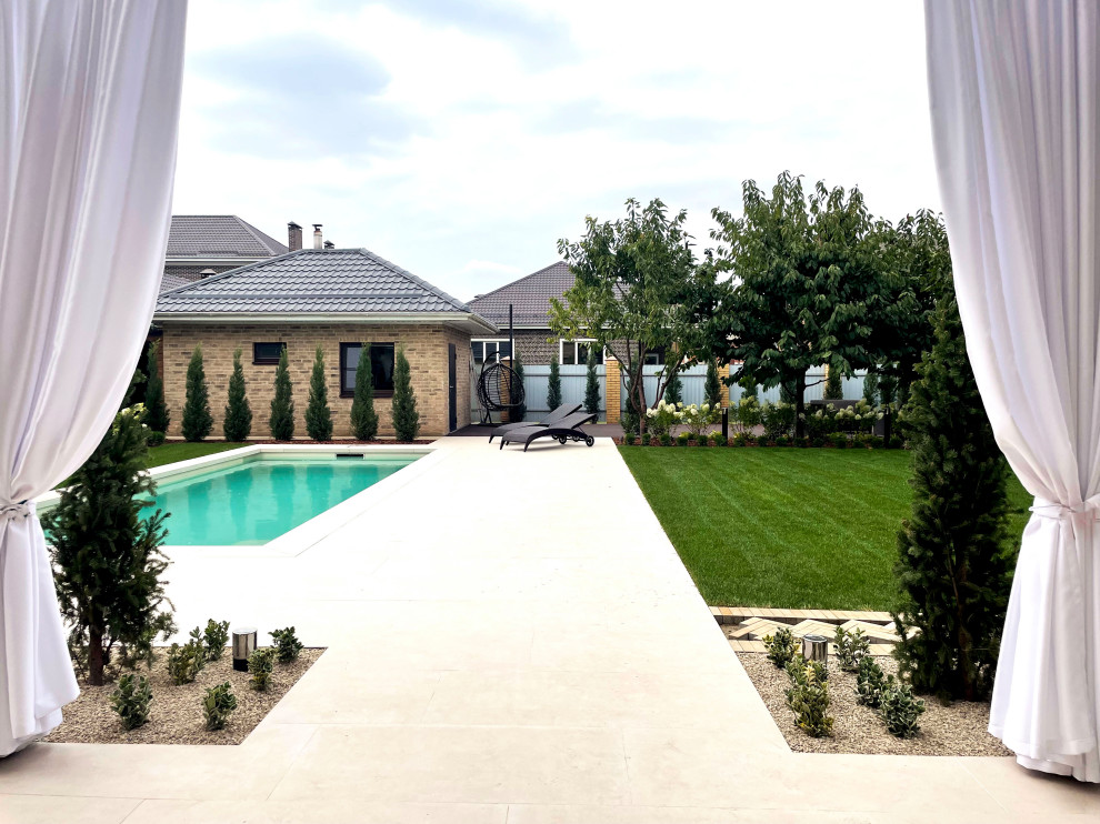 Строительство сада по проекту "Французский завтрак" 10сот., Немецкая деревня