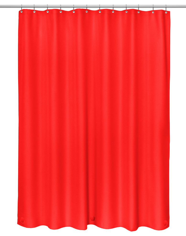 Standard-Sized Clean Home PEVA Liner in Red