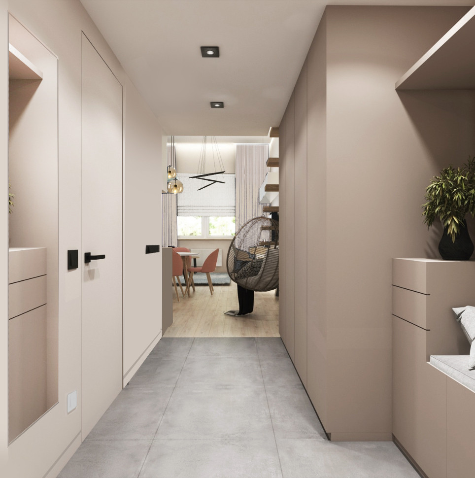 1к квартира с антресолью для молодой пары ЖК Сколково парк