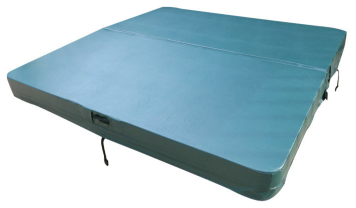 Down East Spa Cover, Exeter Model, Hunter Green, 5" Flat