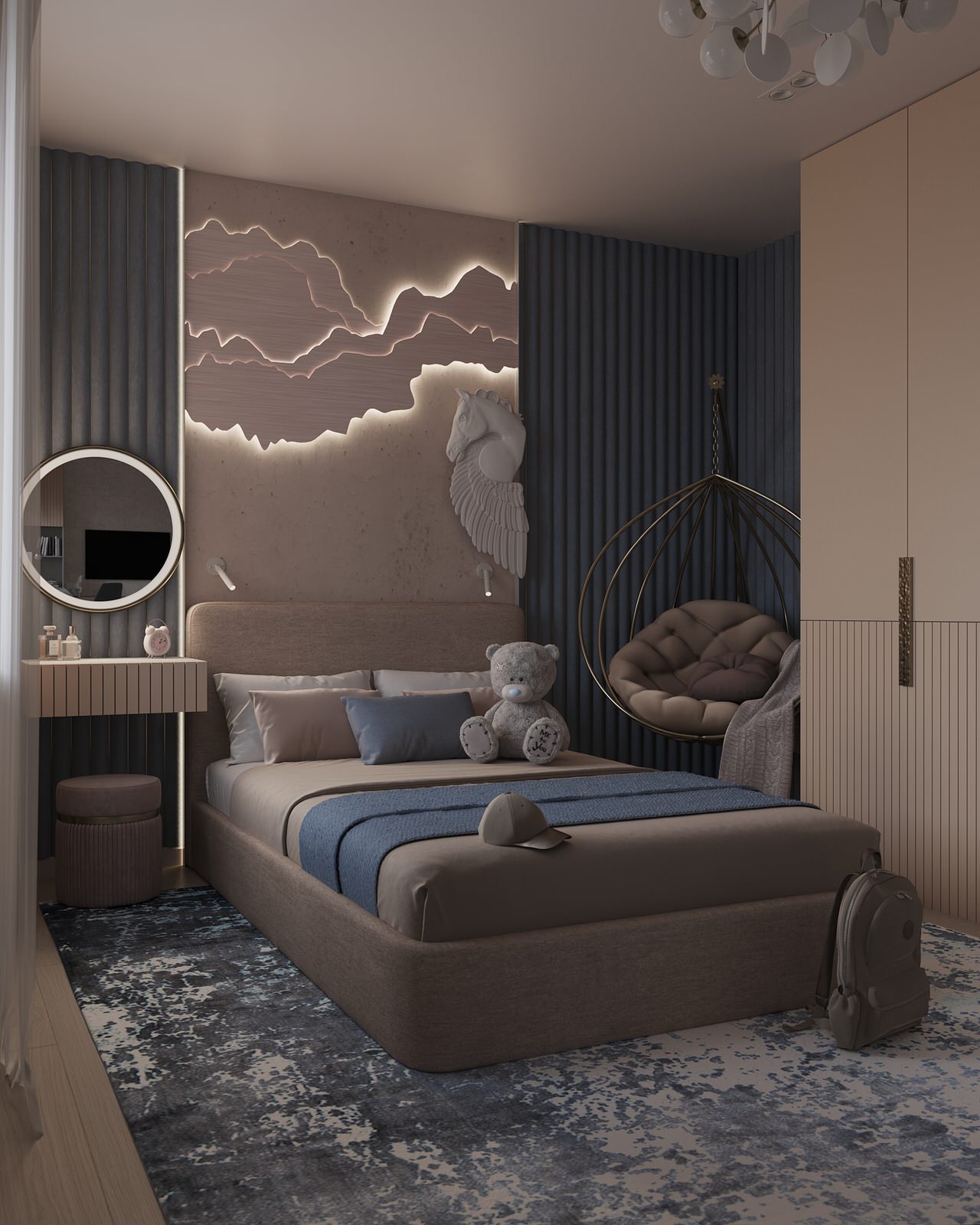 Проект №4 Детская комната "Нежный возраст"