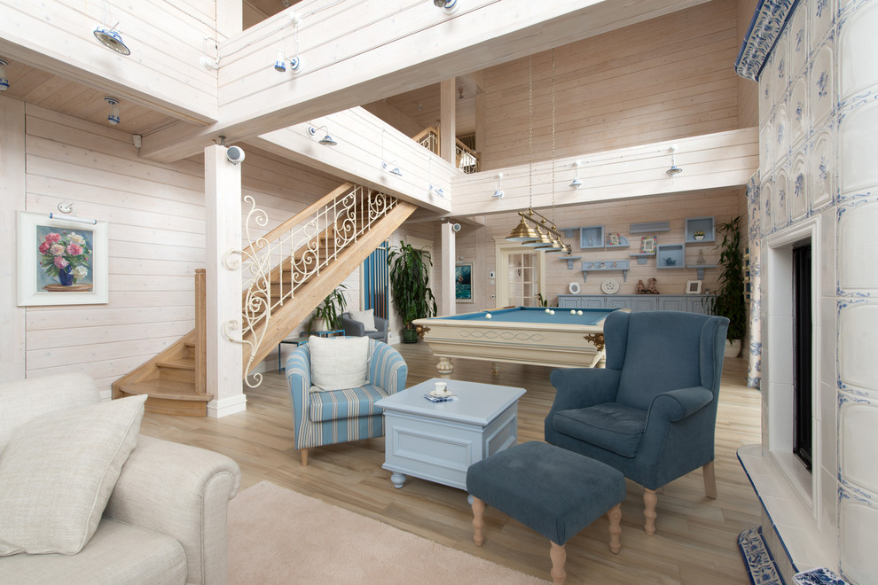 Гостевой дом-баня. 1 этаж. Гостиная