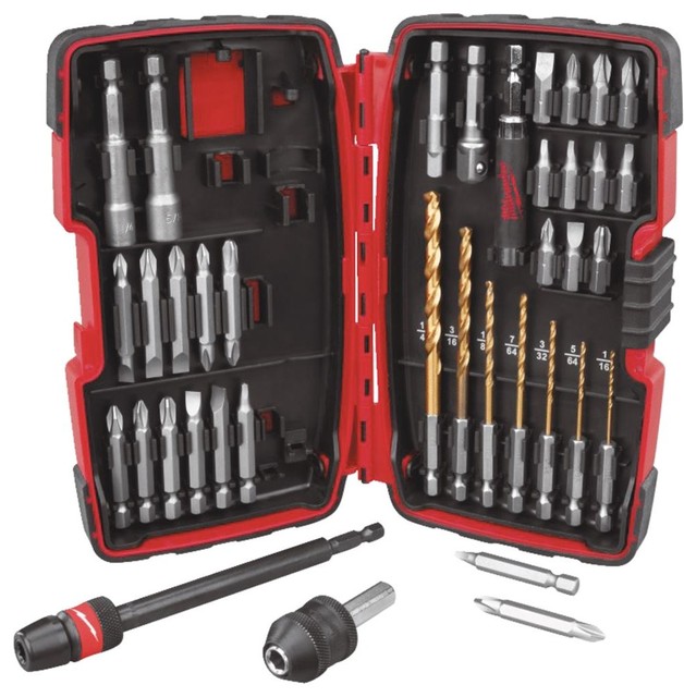 Milwaukee Accessory 48321500, 38Piece Drill and Driver Bit Set