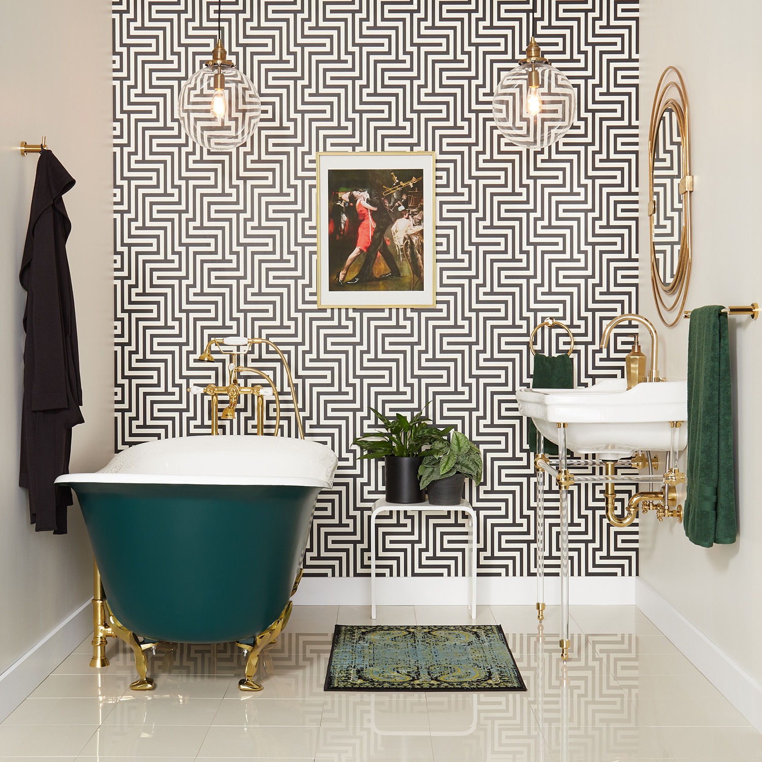 75 Eclectic Bathroom Ideas You'll Love - January, 2026 | Houzz, image size:1500x1500