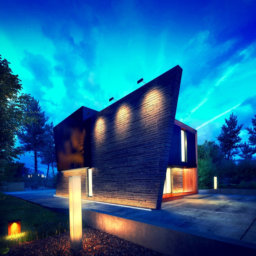 Проект компактного загородного дома