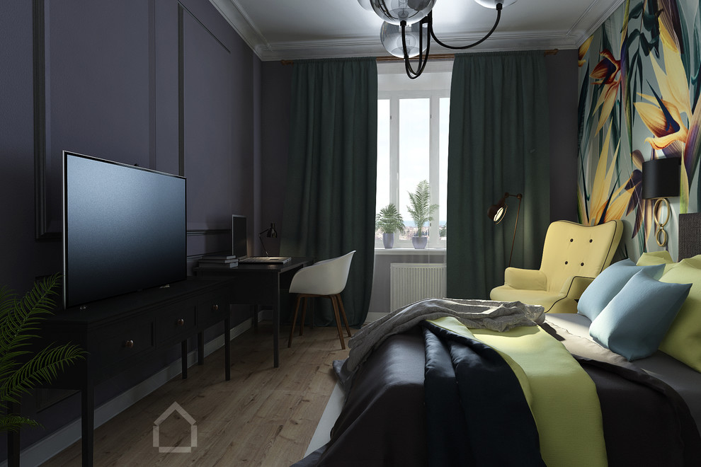 Дизайн проект 3-х комнатной квартиры спальня