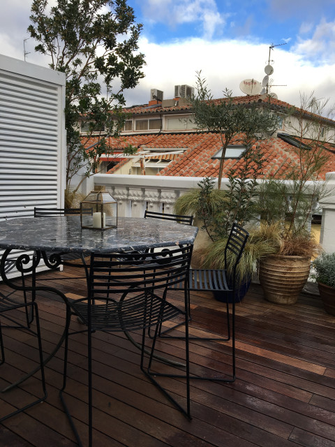 &Aacute;tico Madrid eclectic-terrace