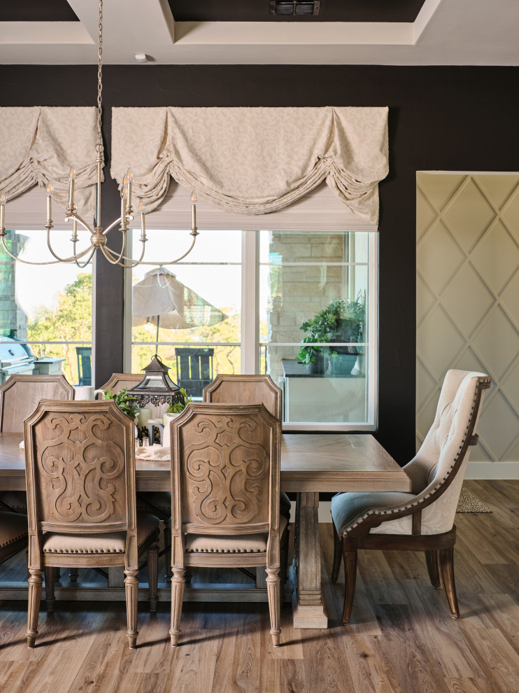 Dining room - transitional dining room idea