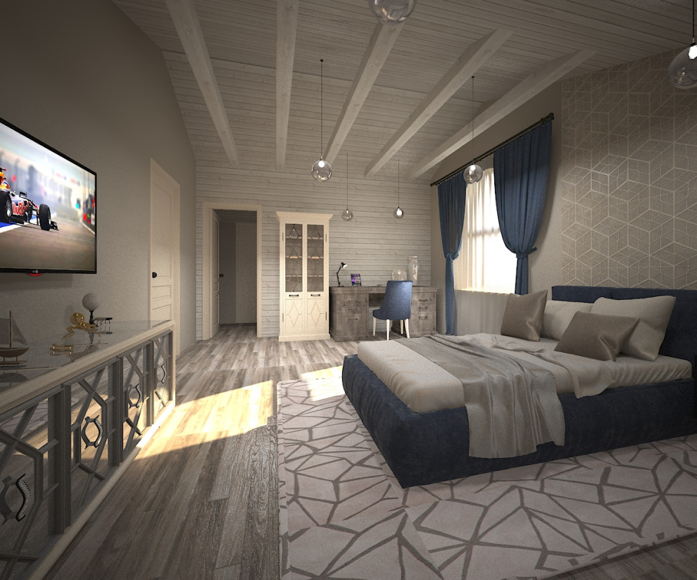 Дизайн-проект интерьера загородного дома 500 м2