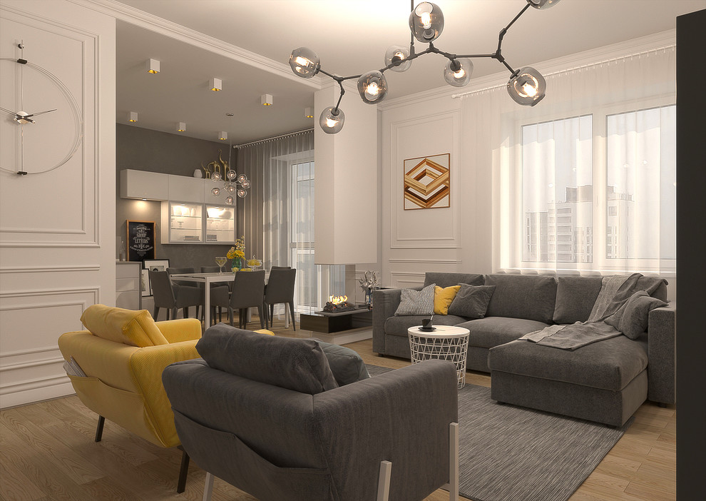 Варианты дизайн-проекта квартира, г. Уфа