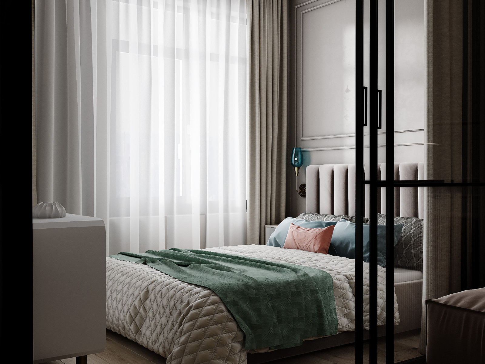 Кофе, мята и корица.