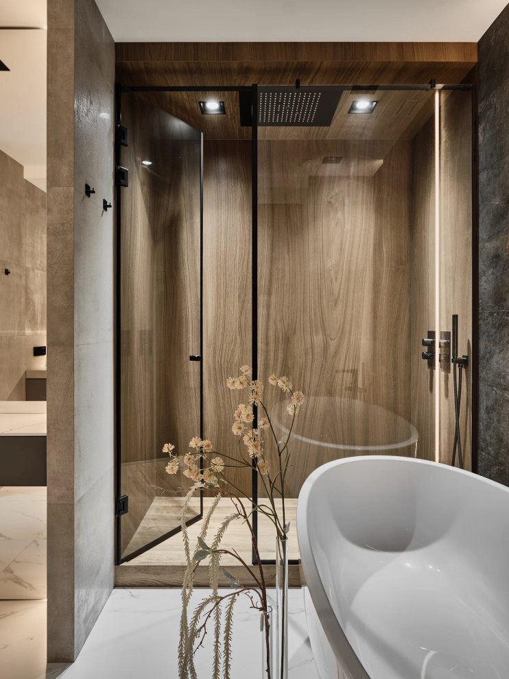 Дизайн проект ванной "ЖК Две эпохи"