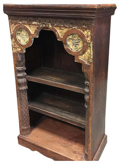Mogulinterior Consigned Antique Indian Arch Bookshelf Book Case Mogulinterior Consigned Antique Indian Arch Bookshelf Book Case Arched Frame Patina Reviews Houzz
