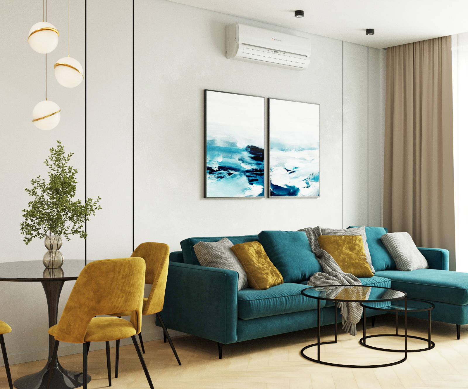 Кухня-гостиная