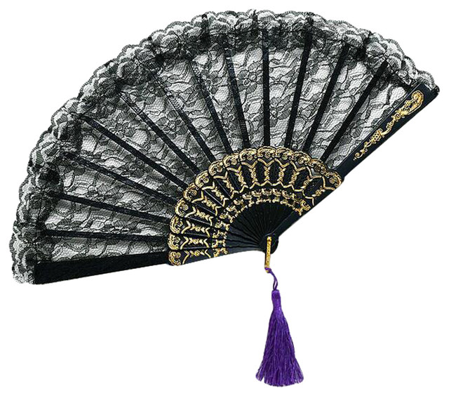 lace hand held fans