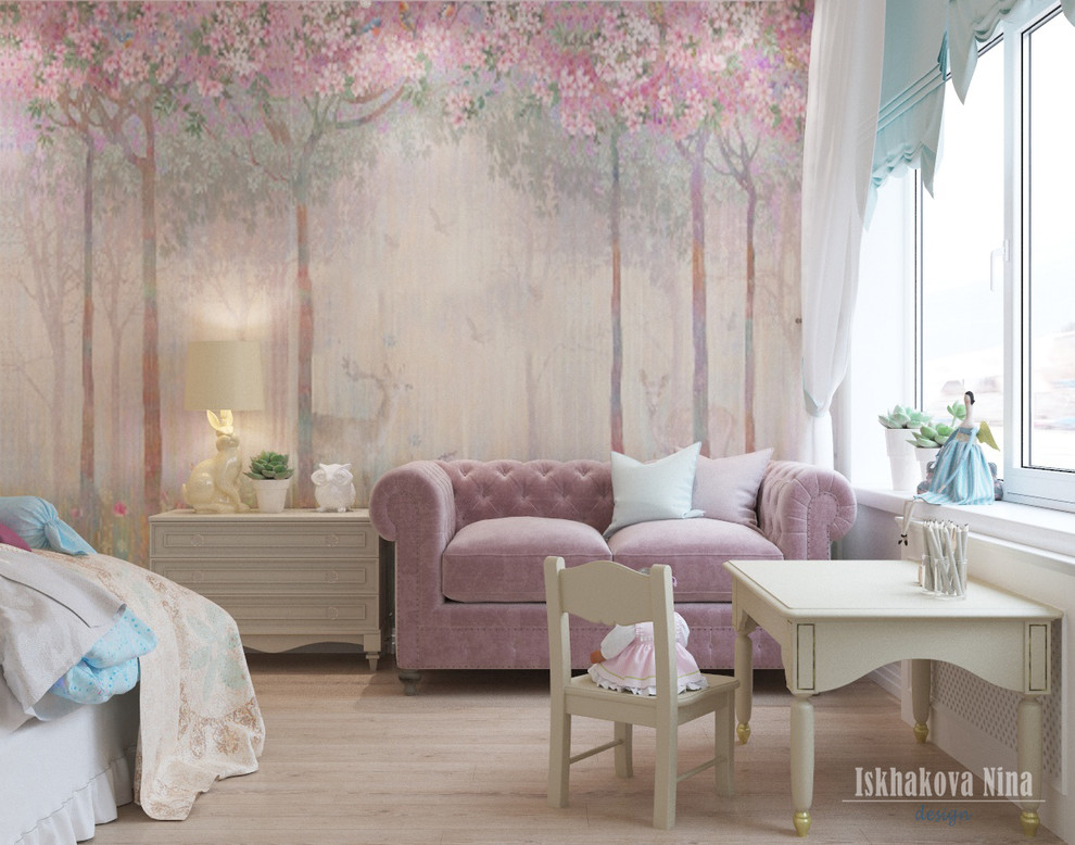 Детская комната в сказочном лесу