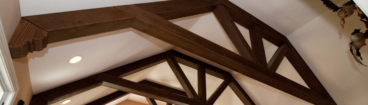 Kitchens With Faux Wood Beams