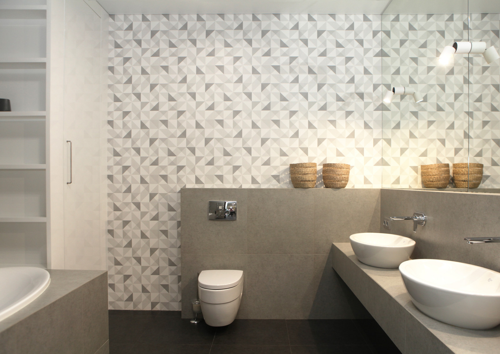 Ванная комната в скандинавском стиле